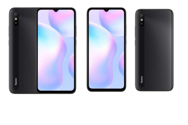 Celular Xiaomi Redmi 9A com tela grande e design simples, ideal para idosos e iniciantes